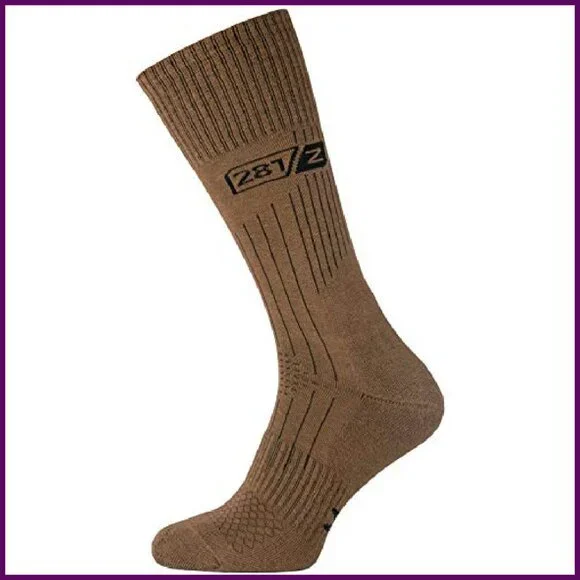 Military Tactical Hiking Boot Socks - Combed Cotton Cushioned Fit